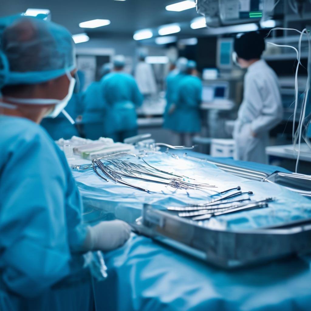 The image depicts a global manufacturer of advanced Surgical Specialty Products facing challenges unique to medical device companies